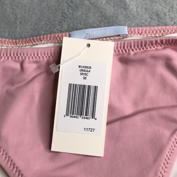 Eberjey Two Bikini Bottoms Size M New with tags  Pink - Picture 7 of 10